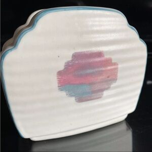 Treasure Craft Mirage Ceramic White Napkin Holder